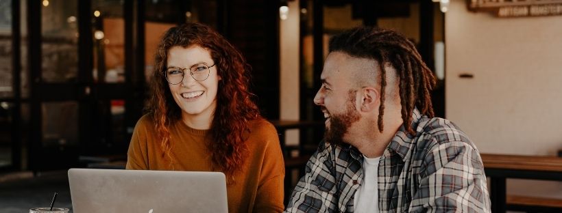 people smiling laptop blog image